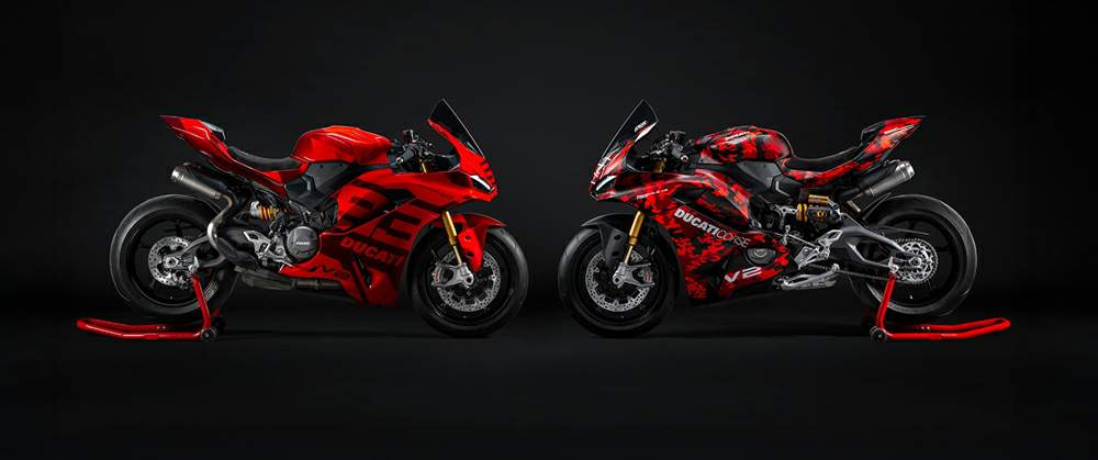 Ducati Panigale V2 890 Marquez &amp; Bagnaia Special Edition technical specifications